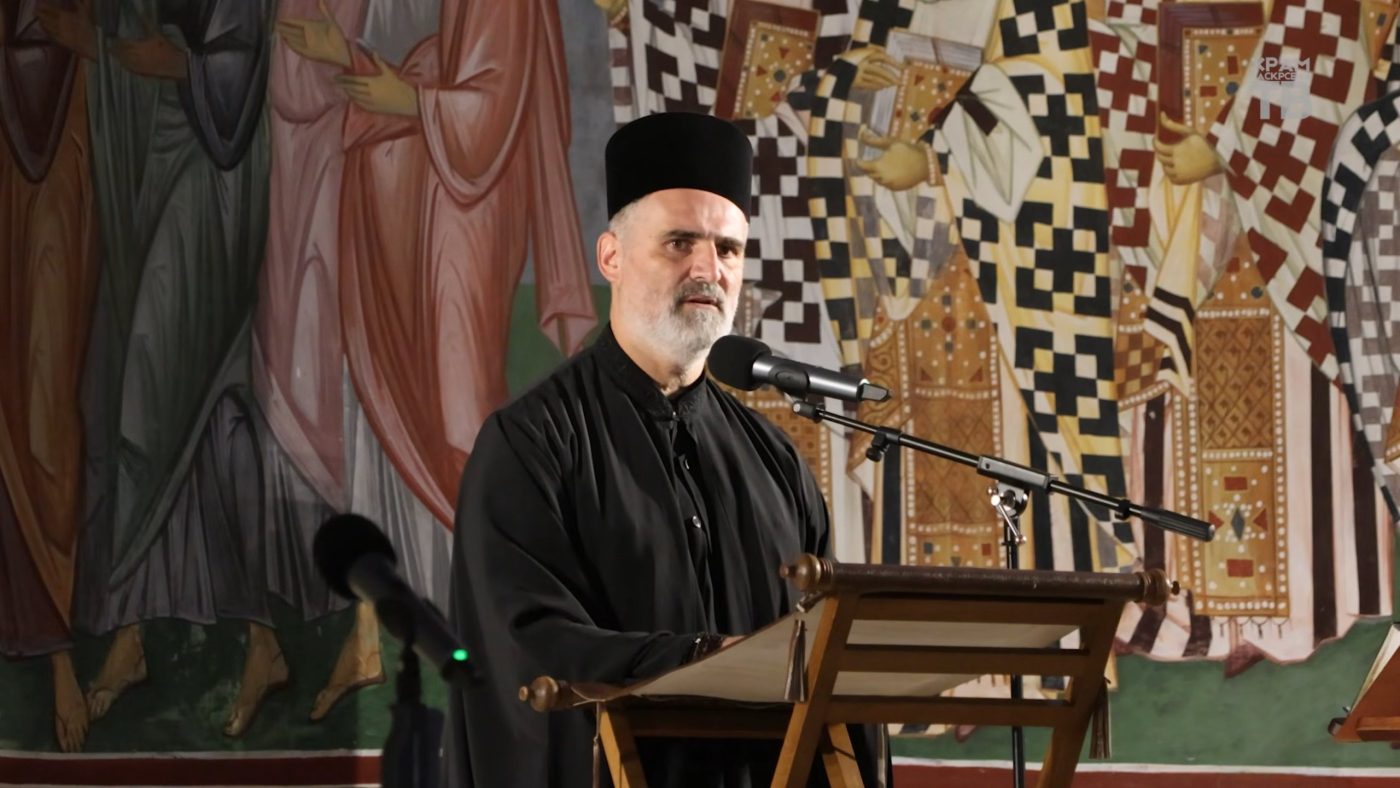ot. Predrag Šćepanović - promocija knjiga o sv. Porfiriju Kavsokalivitu